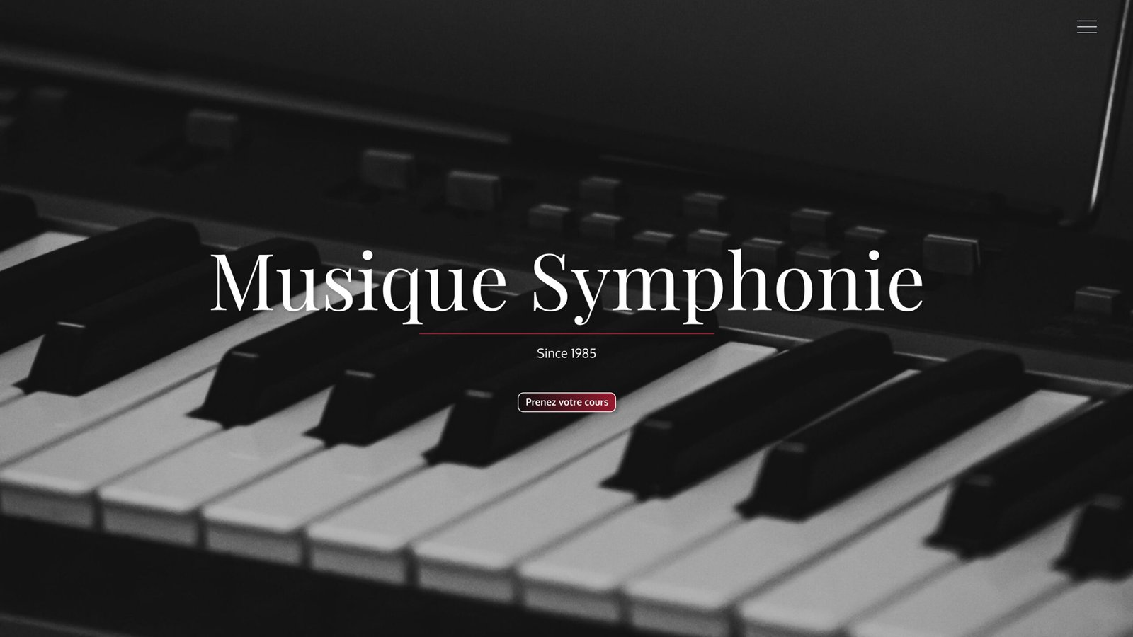 Page d'accueil Musique Symphonie